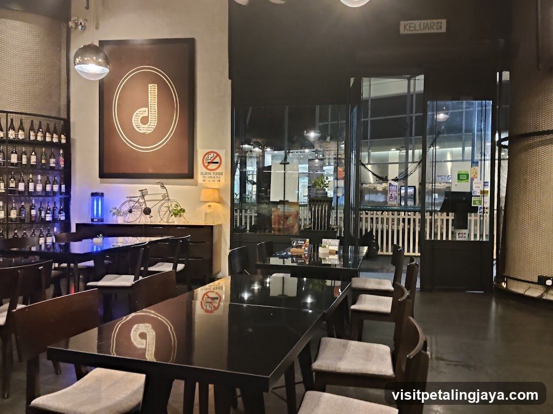 Interior of a modern restaurant or cafe
