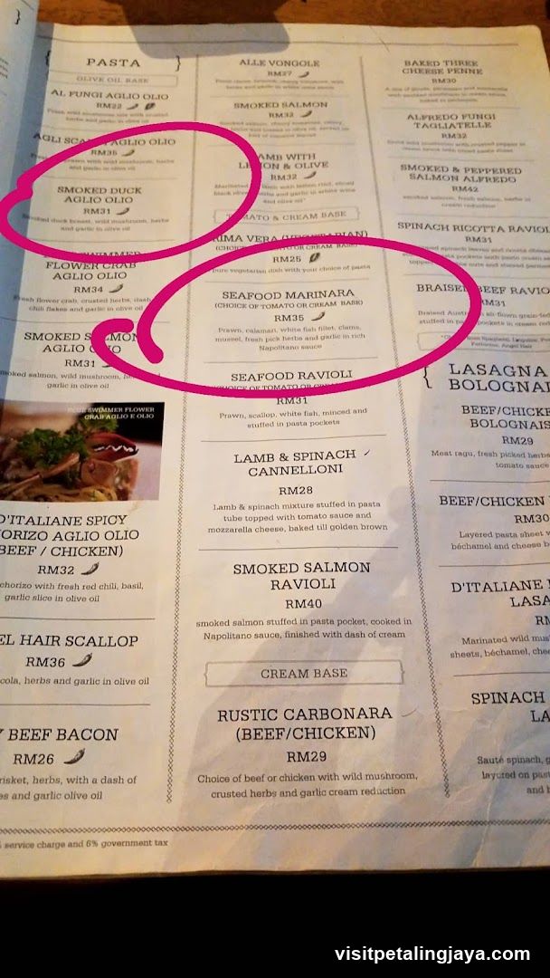 Restaurant Menu