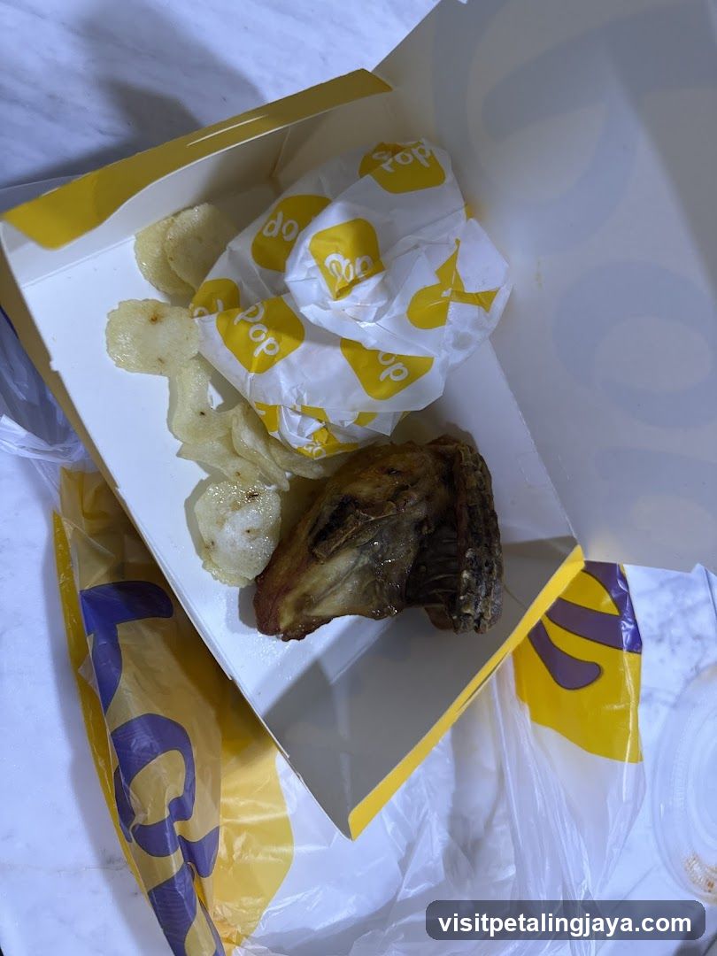 Food in Takeout Box