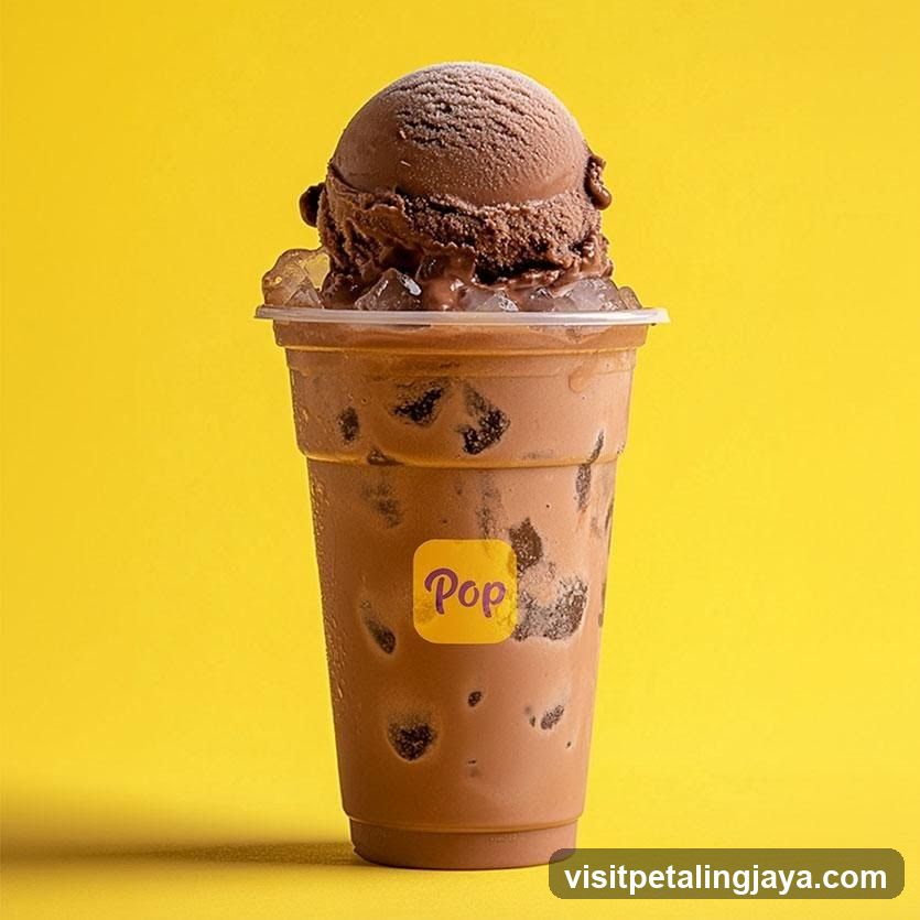 Chocolate Ice Cream Drink