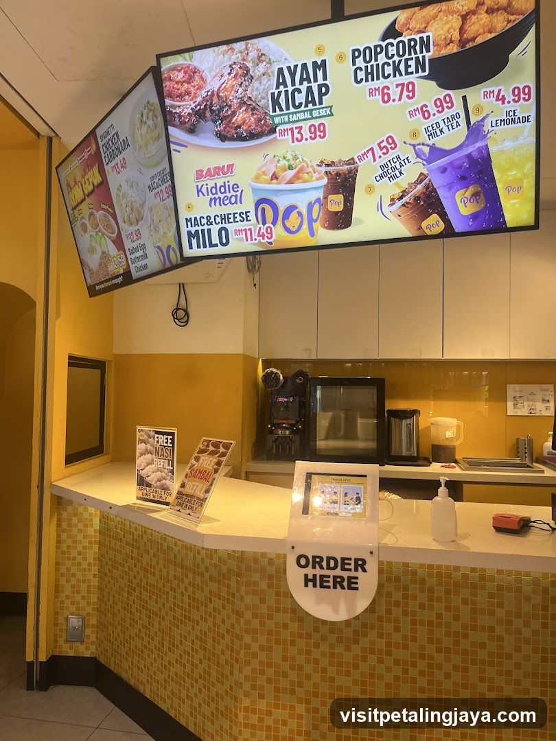 Food Counter Interior