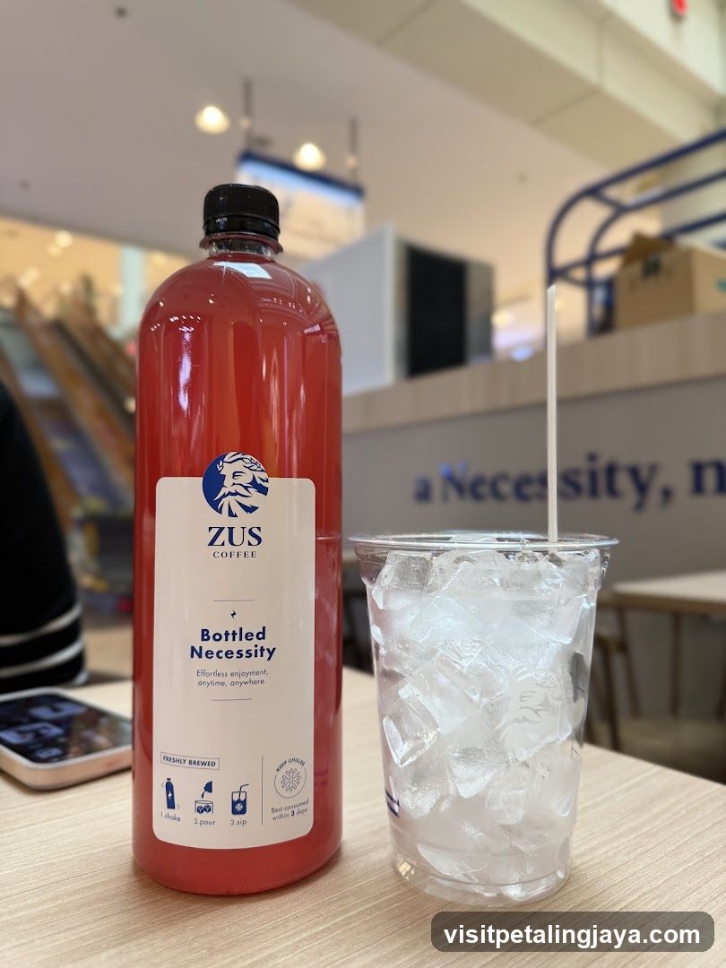 Bottled Necessity Drink and Ice Water