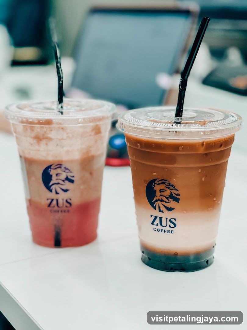 Zus Coffee Drinks
