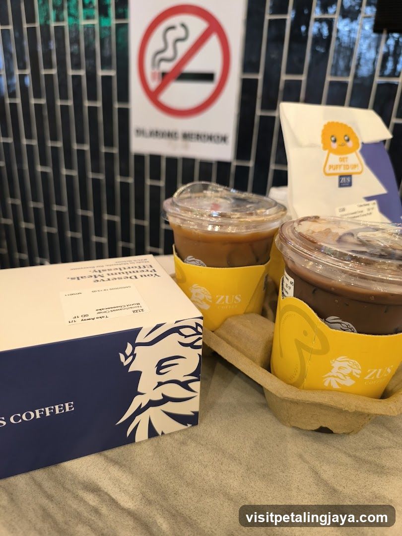Zus Coffee Products and Packaging