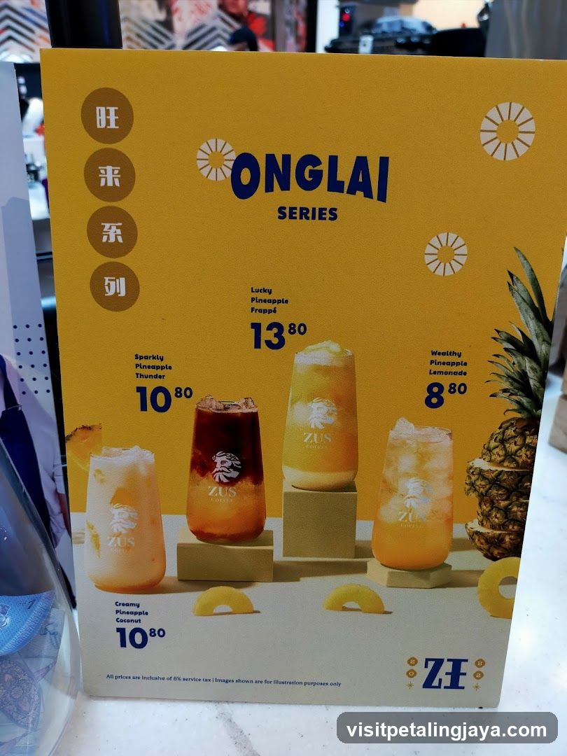Onglai Series Menu Board