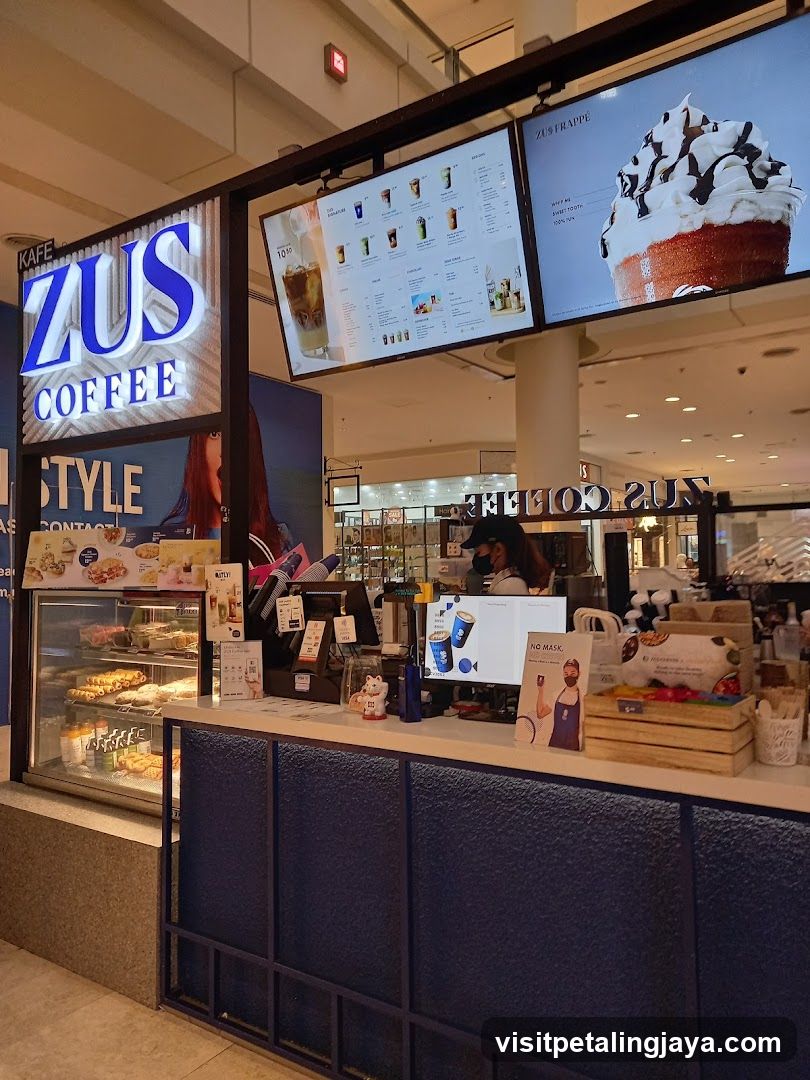 Zus Coffee Shop Interior