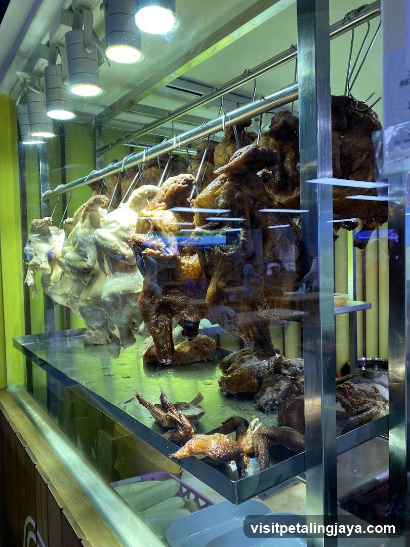 Roasted Chicken Display Case