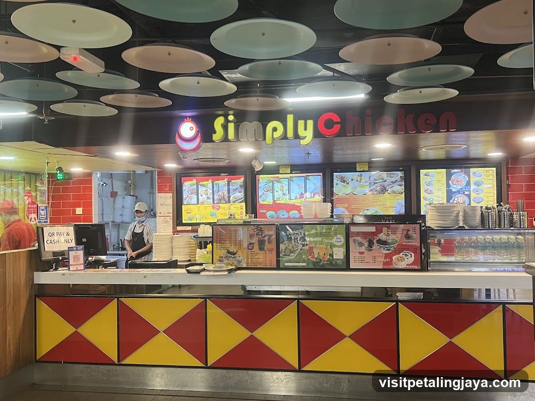 Simply Chicken Counter Interior