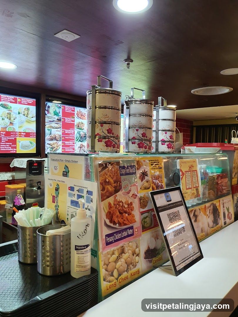 Food Counter Display