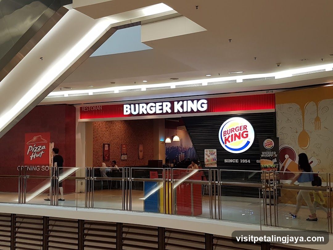Burger King Storefront in Mall