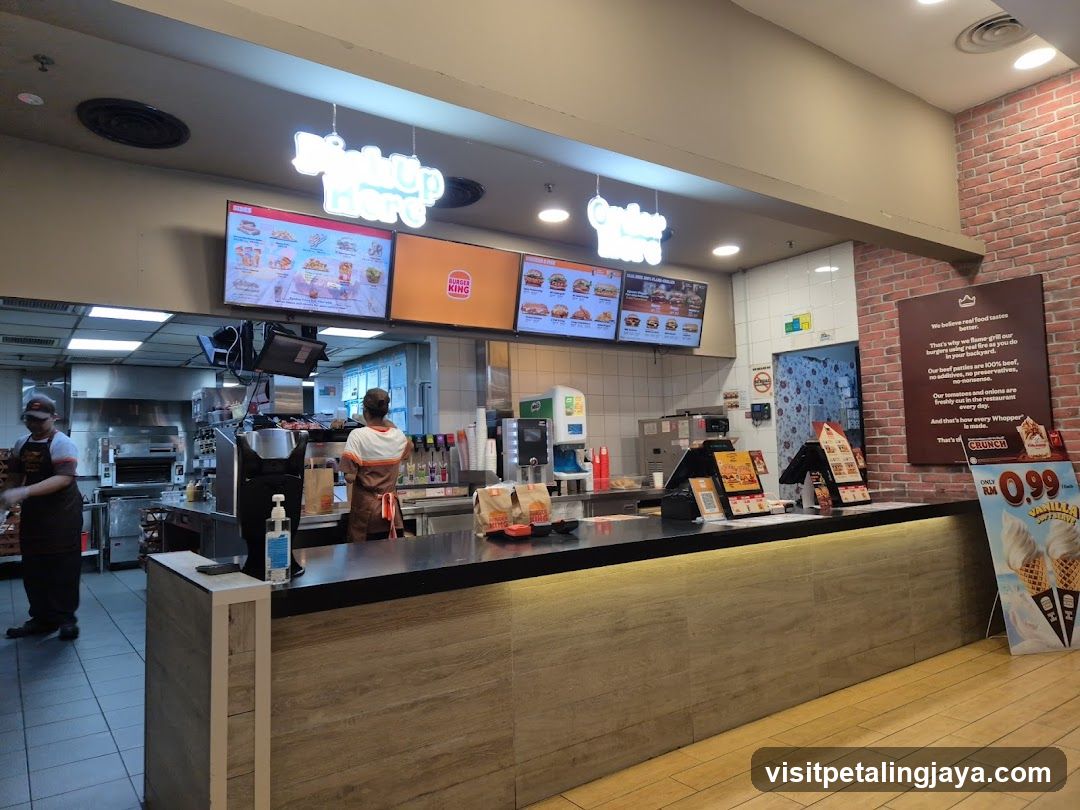 Burger King Counter Interior