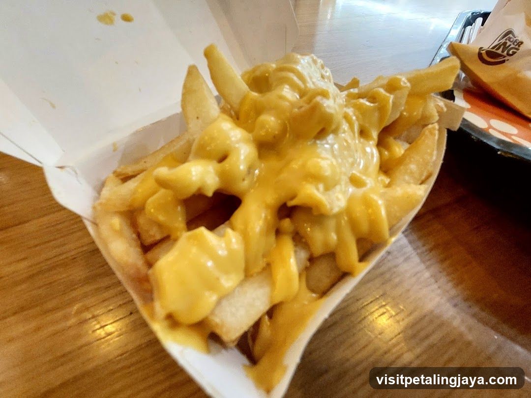 Cheese Fries with Cheese Sauce