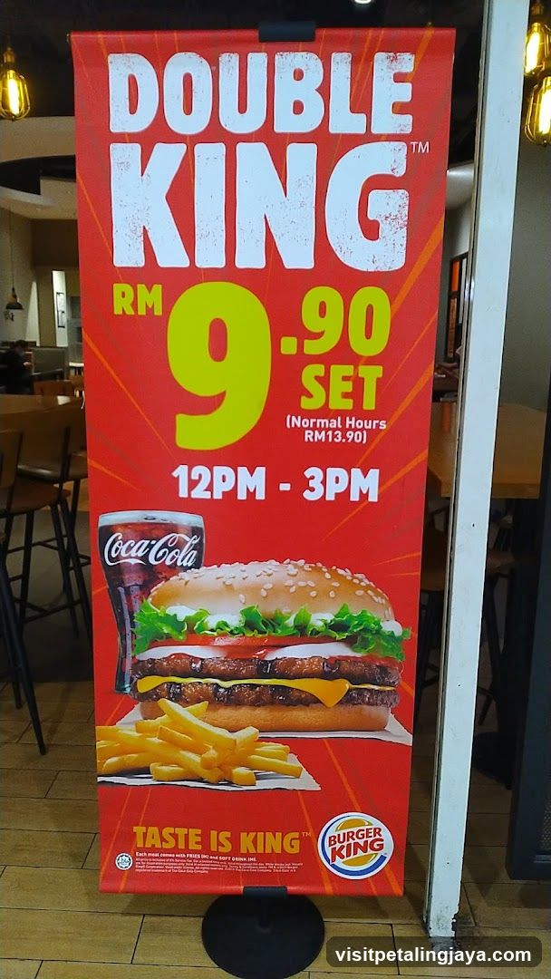Burger King Double King Set Ad