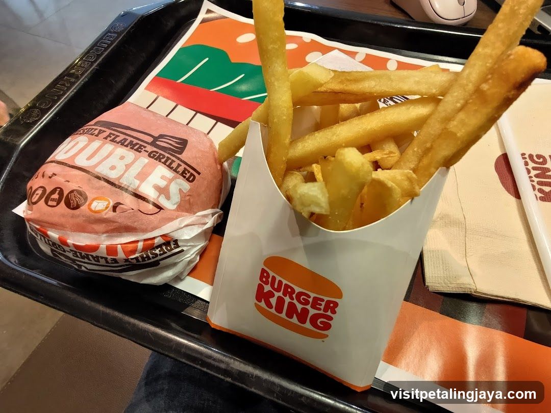 Burger King Meal Tray