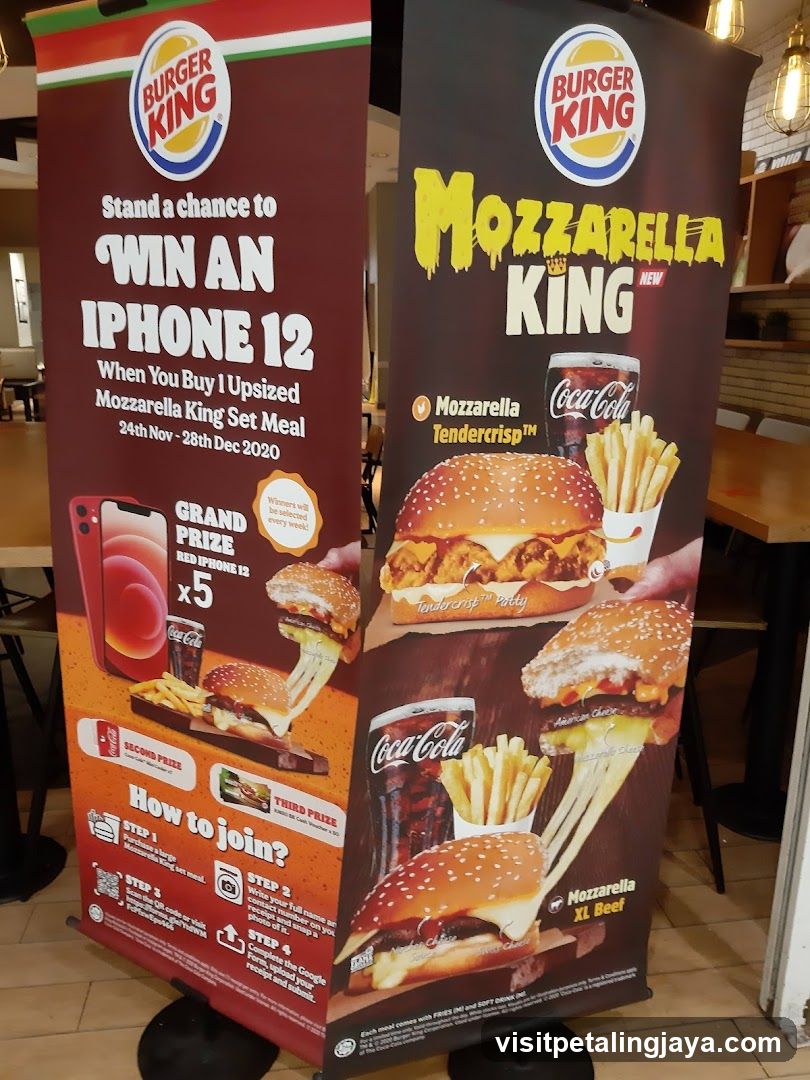 Burger King Promotional Display