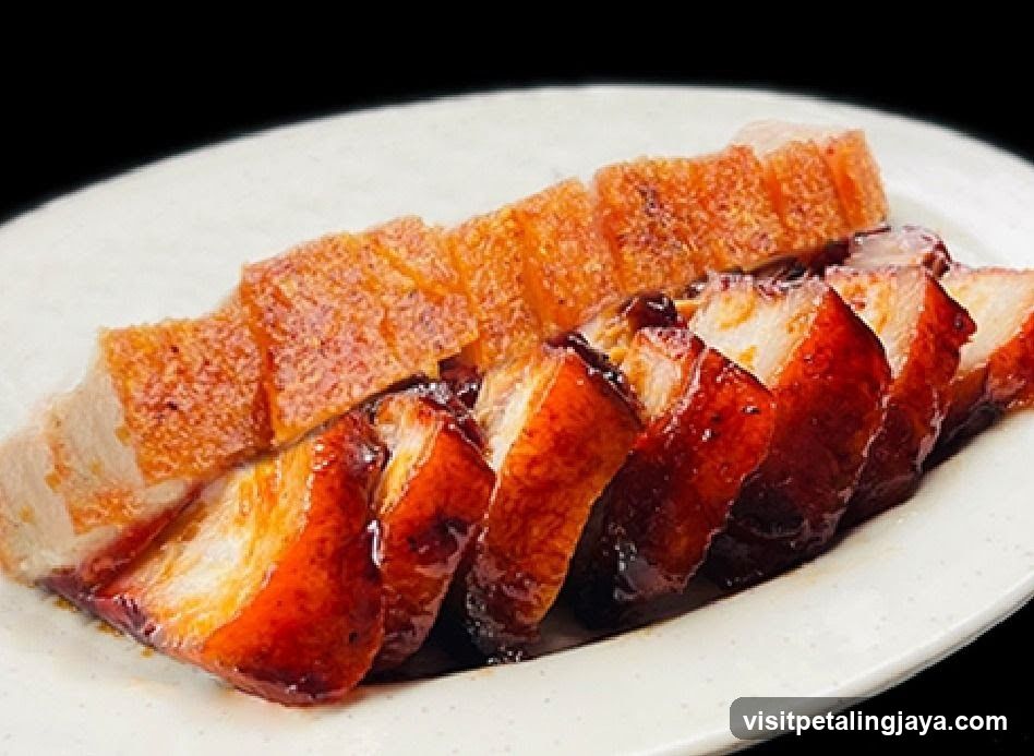 Sliced Roast Pork with Glazed Sauce
