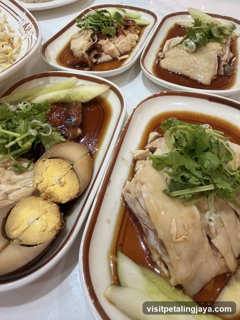Hainan Chicken Rice Dishes