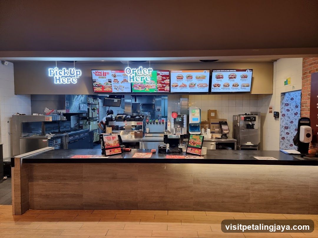 Fast Food Counter Interior