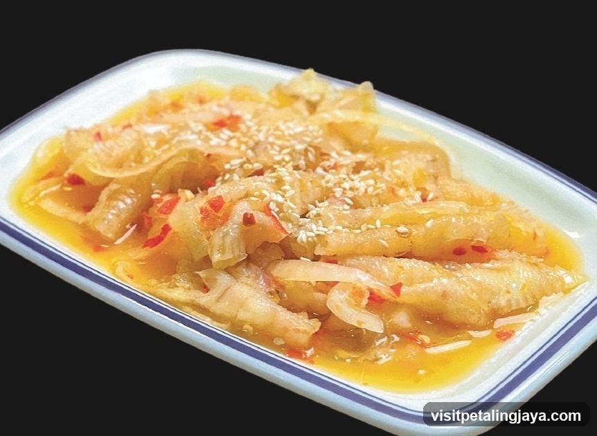 Spicy Chicken Feet with Sesame Seeds