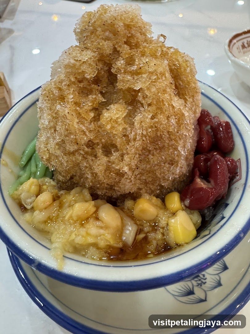 Dessert Bowl with Topped Ingredients