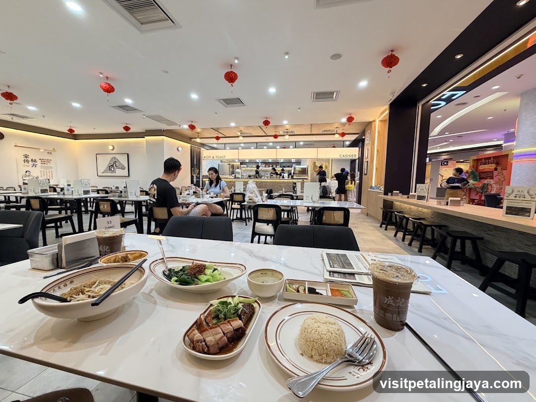 Dining Table with Chinese Cuisine
