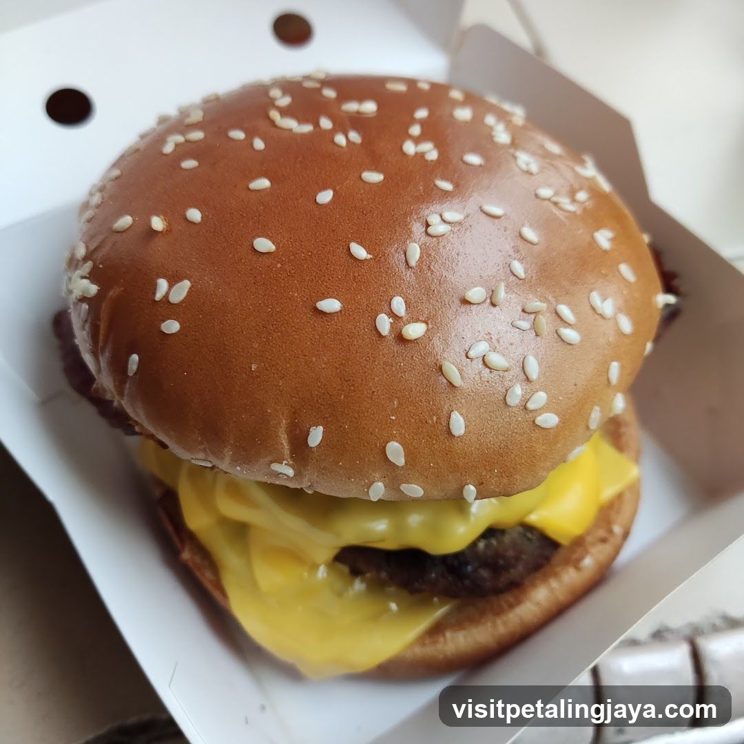 Cheeseburger in a box