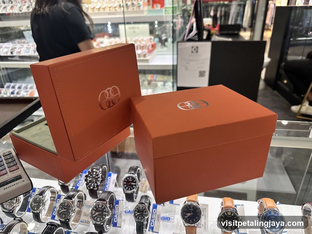 Watch Display in Store