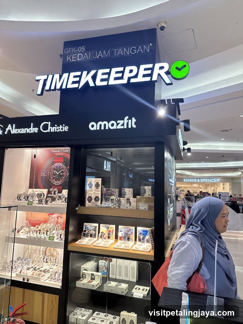Timekeeper Watch Store Interior