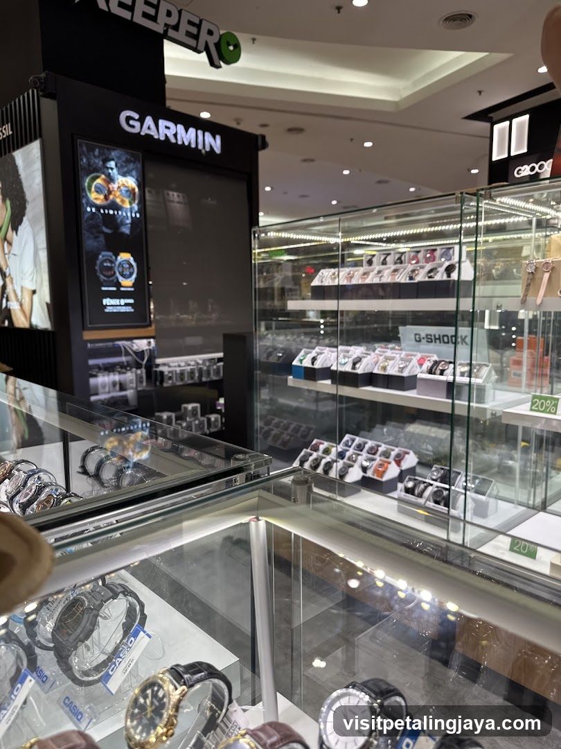 Watch Store Interior Display