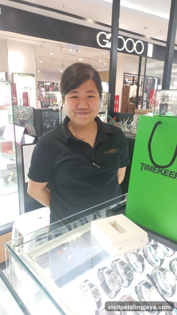 Watch Store Interior with Staff