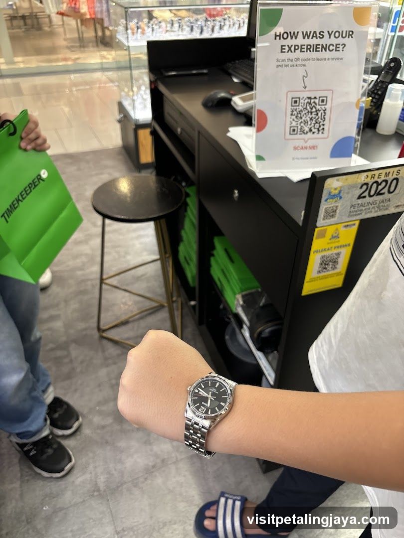 Watch Store Interior Scene