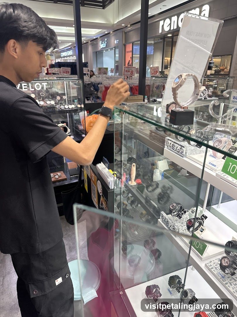 Watch Store Interior