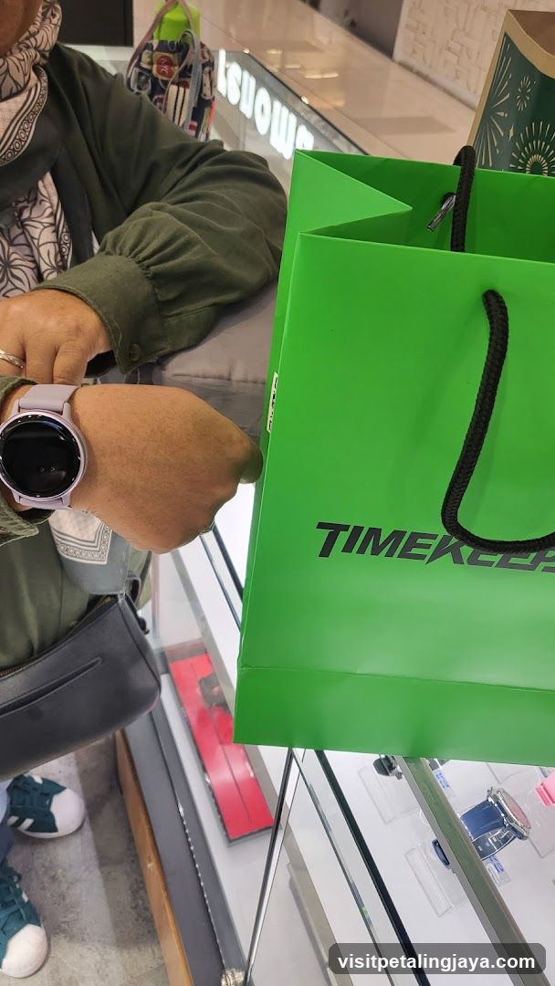 Shopping Bag and Watch Display