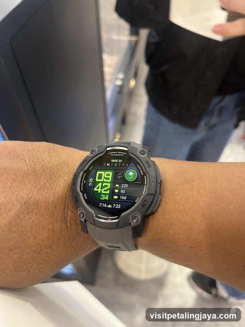 Smartwatch Display on Wrist