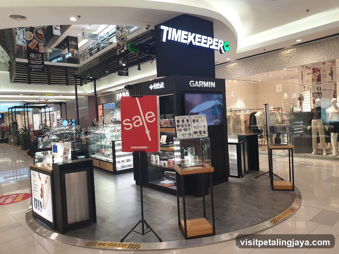 Timekeeper Store in Mall