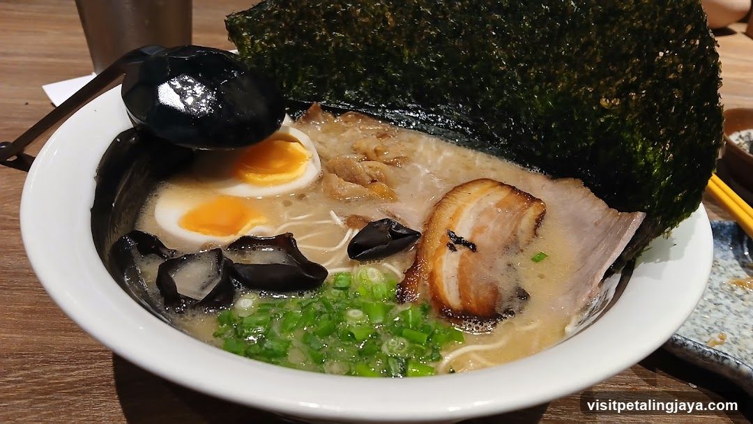 Ramen Bowl with Nori and Halved Egg