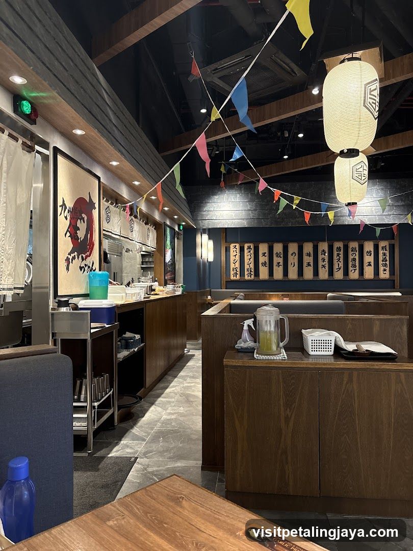 Japanese Restaurant Interior