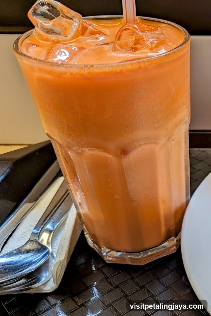 Iced Orange Drink