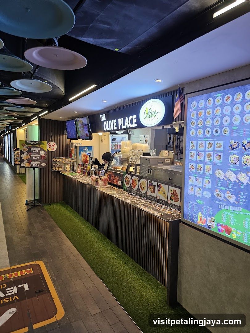 The Olive Place Food Stall Interior