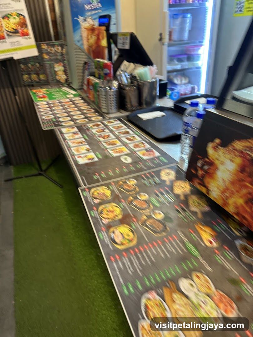 Restaurant Interior Display