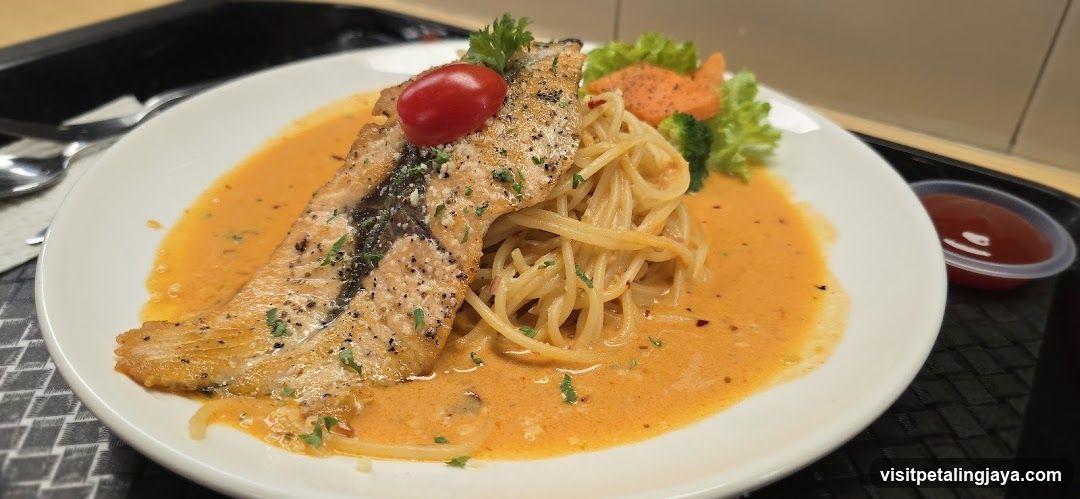 Fish and Pasta Dish