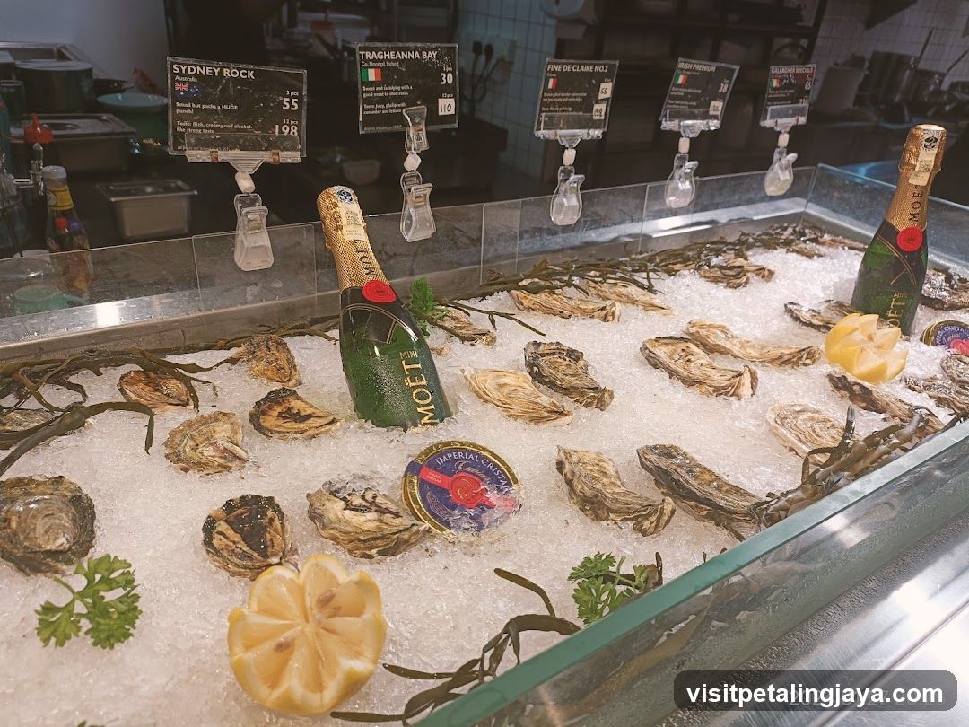 Oyster Display Case