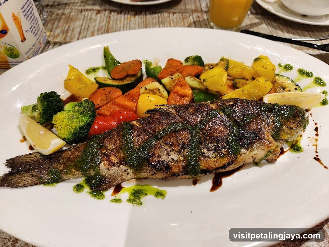 Grilled Fish with Vegetables