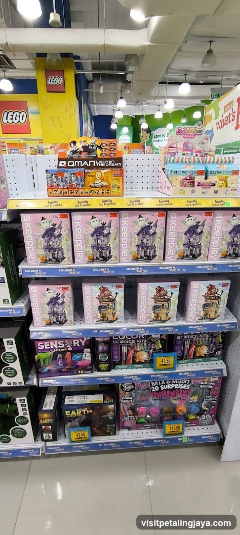 Toy Store Interior Aisle