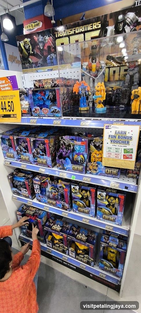 Transformers Toy Display