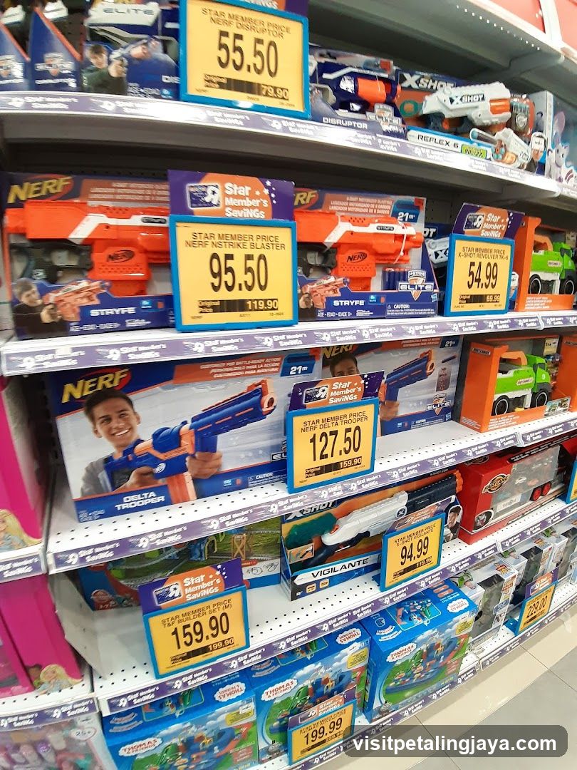 Toy Store Shelf Display