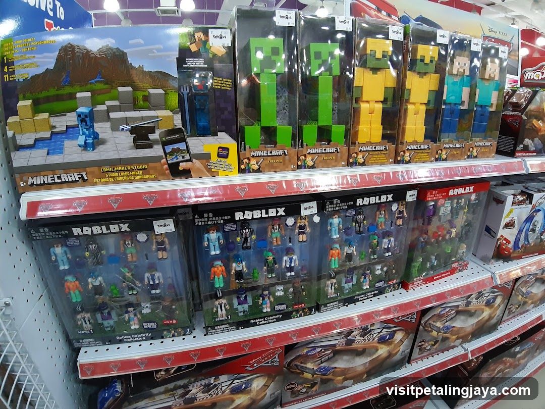 Toy Store Shelf Display