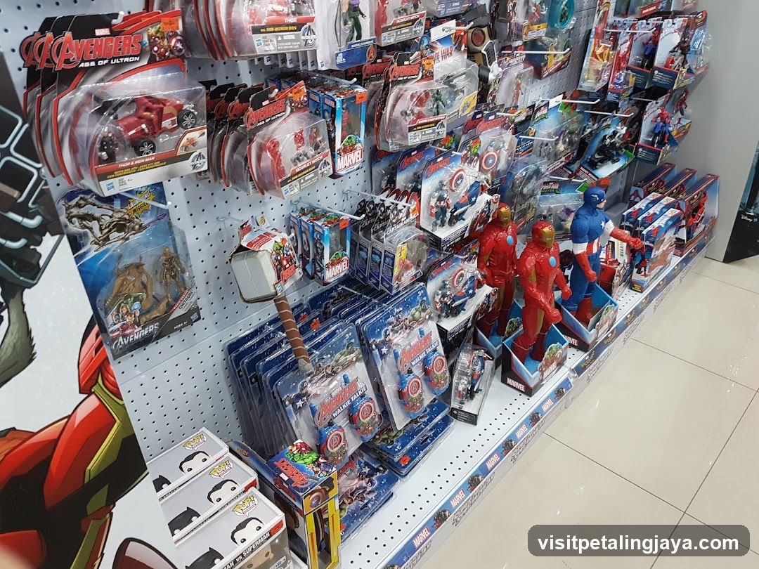 Marvel Toys Display