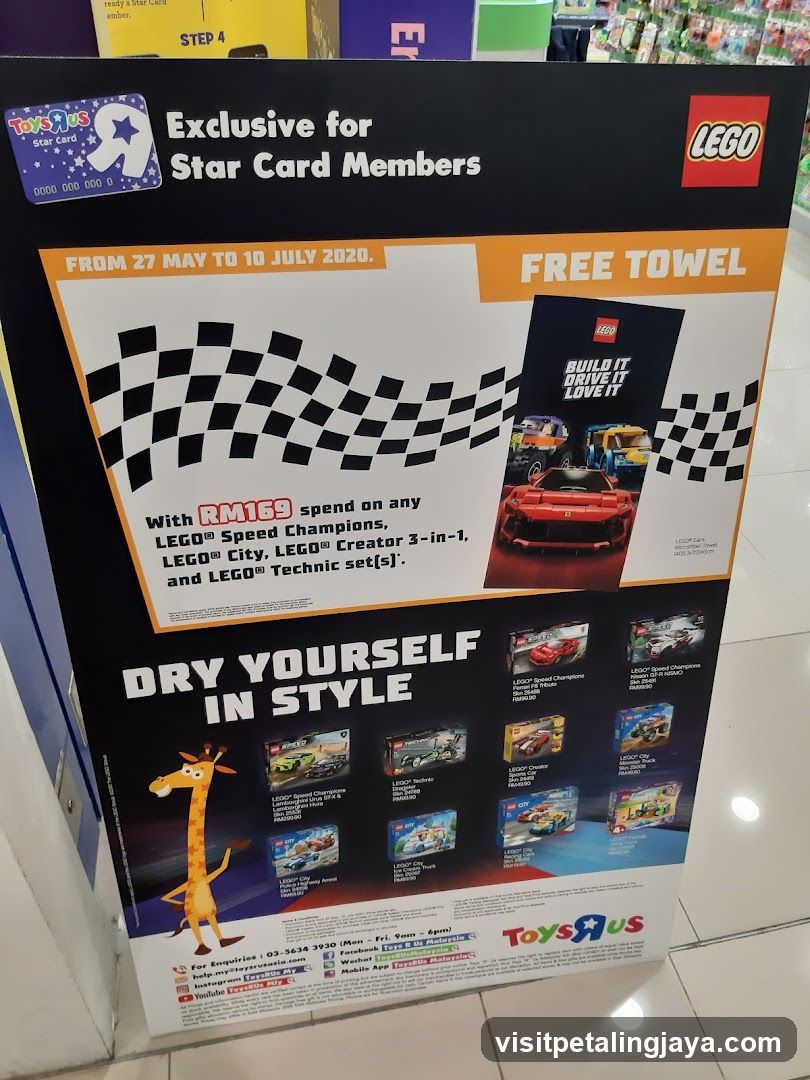 LEGO Star Card Member Promotion Poster