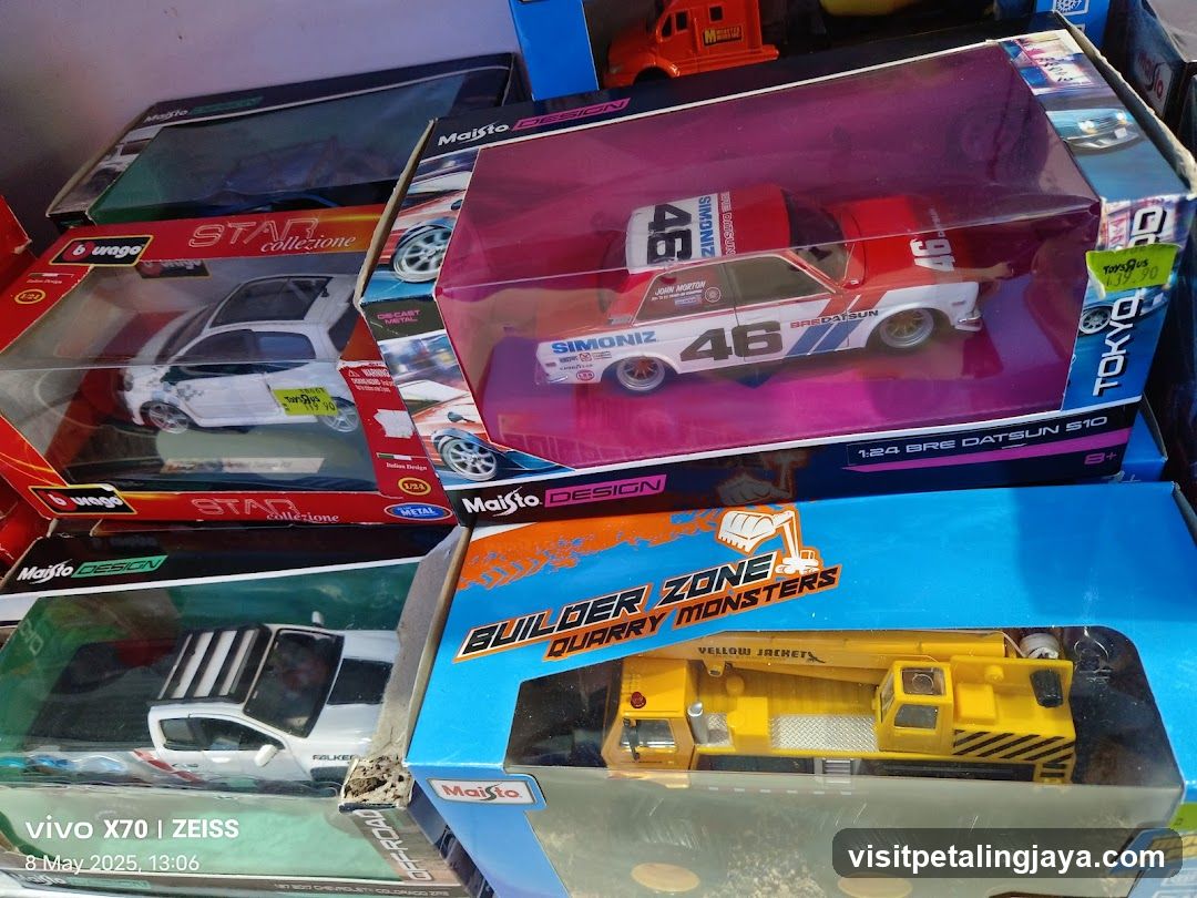 Diecast Car and Toy Collection Display